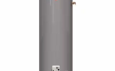 Rheem 50 Gallon Gas Water Heater with Brass Nozzle