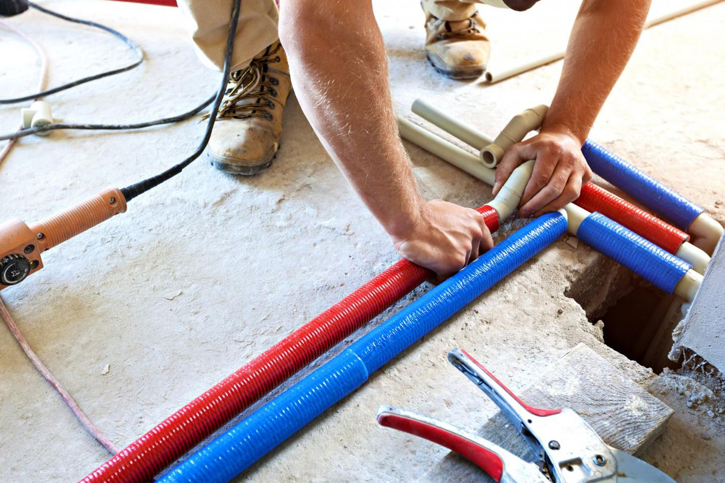 repiping new pipe