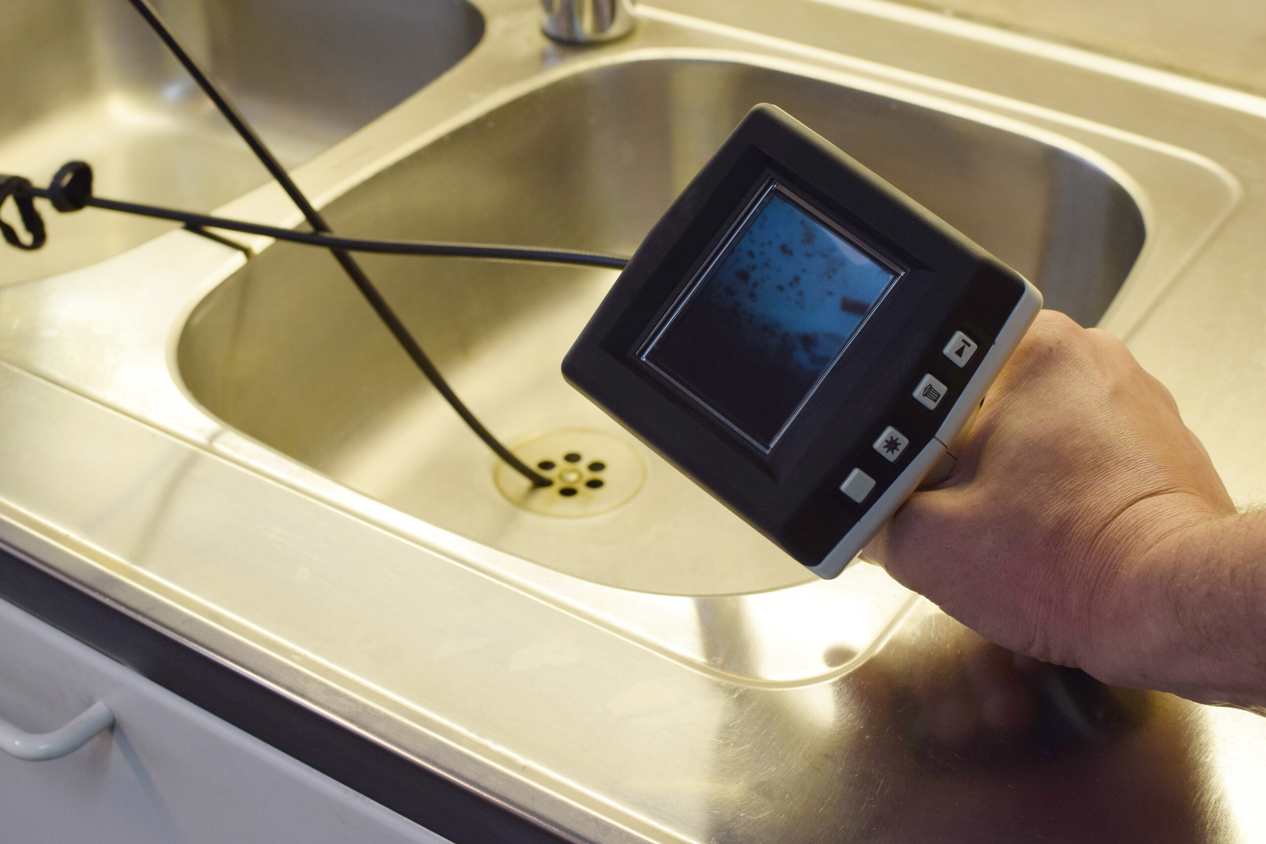 clog inspection camera