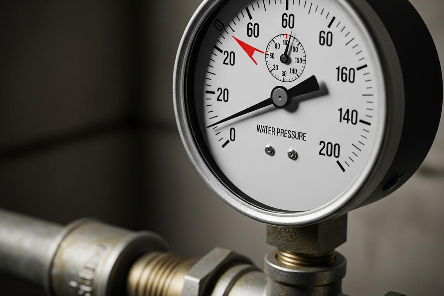 water pressure gauge